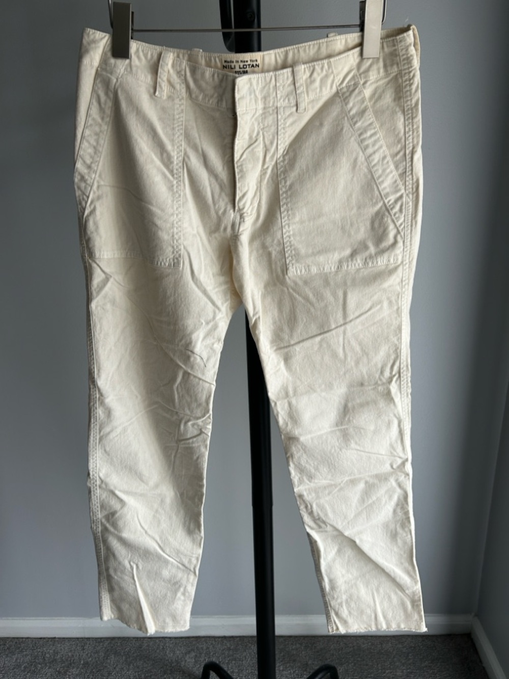NILI LOTAN Jenna Pant 6 EUC Cream